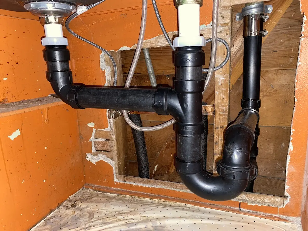 Professional Repiping Services equipment and tools on the job in Oakland